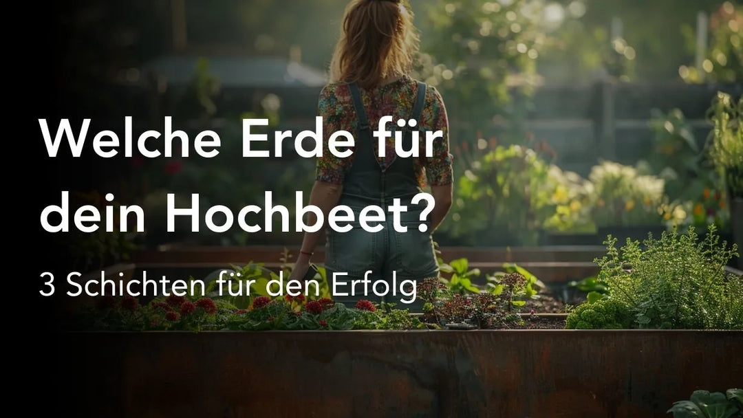 Welche Erde für dein Hochbeet? - 3 Schichten für den Erfolg